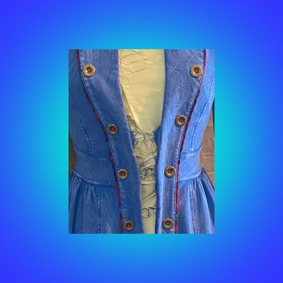 Tough Luv Military Steampunk Jacket - Picture 2 of 6